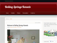 Tablet Screenshot of boilingspringskennels.com